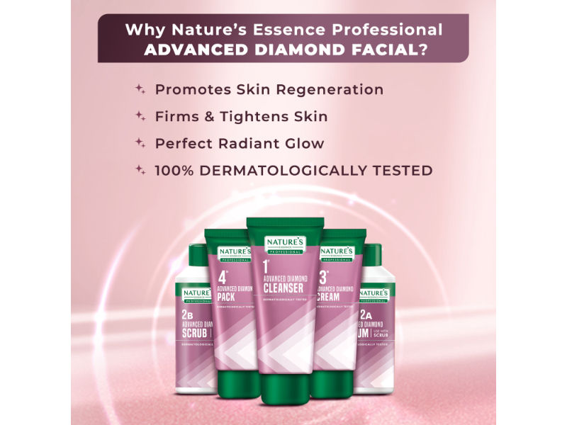 Nature's Essence Professional Advanced Diamond Facial Kit, 230g Buy at Indicrest Image 4