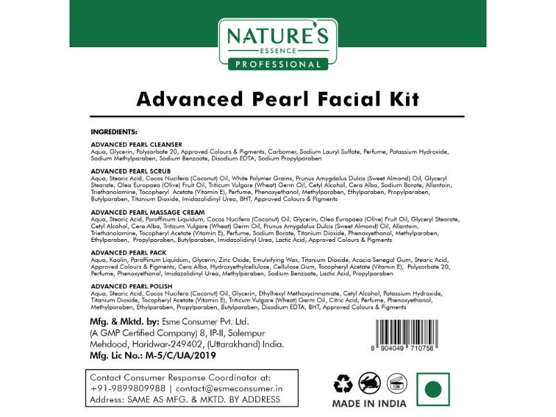 Nature's Essence Professional Advanced Pearl Facial Kit, 250g Buy at Indicrest Image 7
