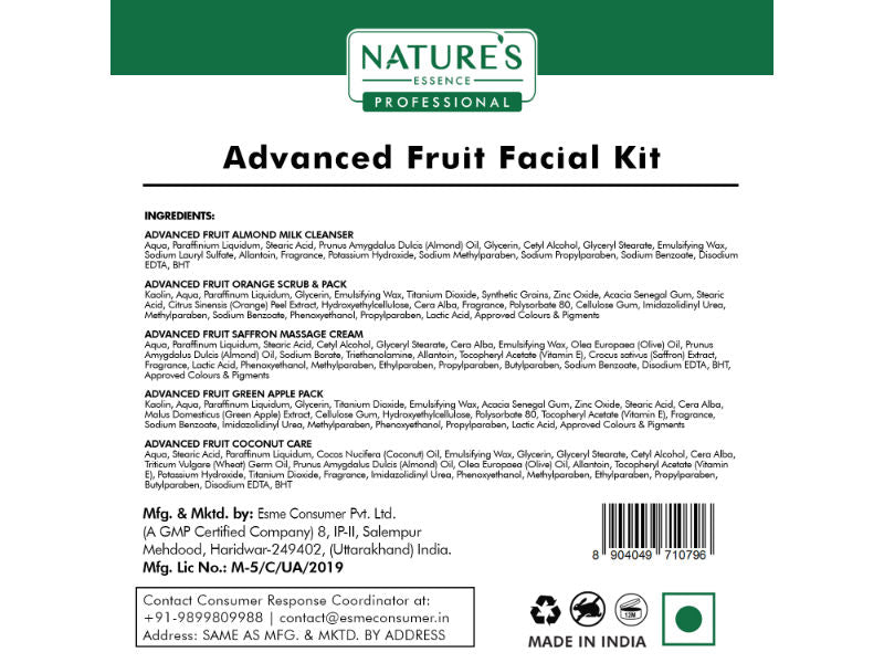 Nature's Essence Professional Advanced Fruit Facial Kit, 250g Buy at Indicrest Image 7