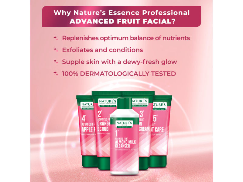 Nature's Essence Professional Advanced Fruit Facial Kit, 500g Buy at Indicrest Image 4
