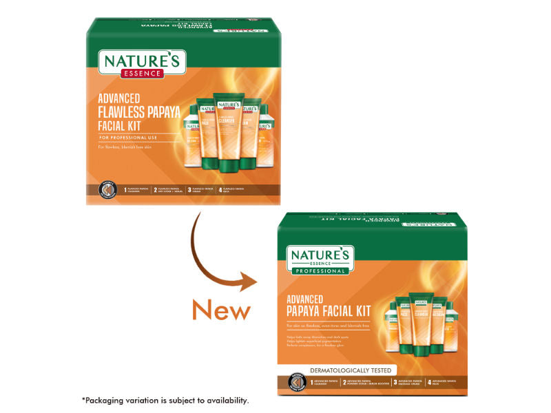 Nature's Essence Professional Advanced Papaya Facial Kit, 450g Buy at Indicrest Image 2