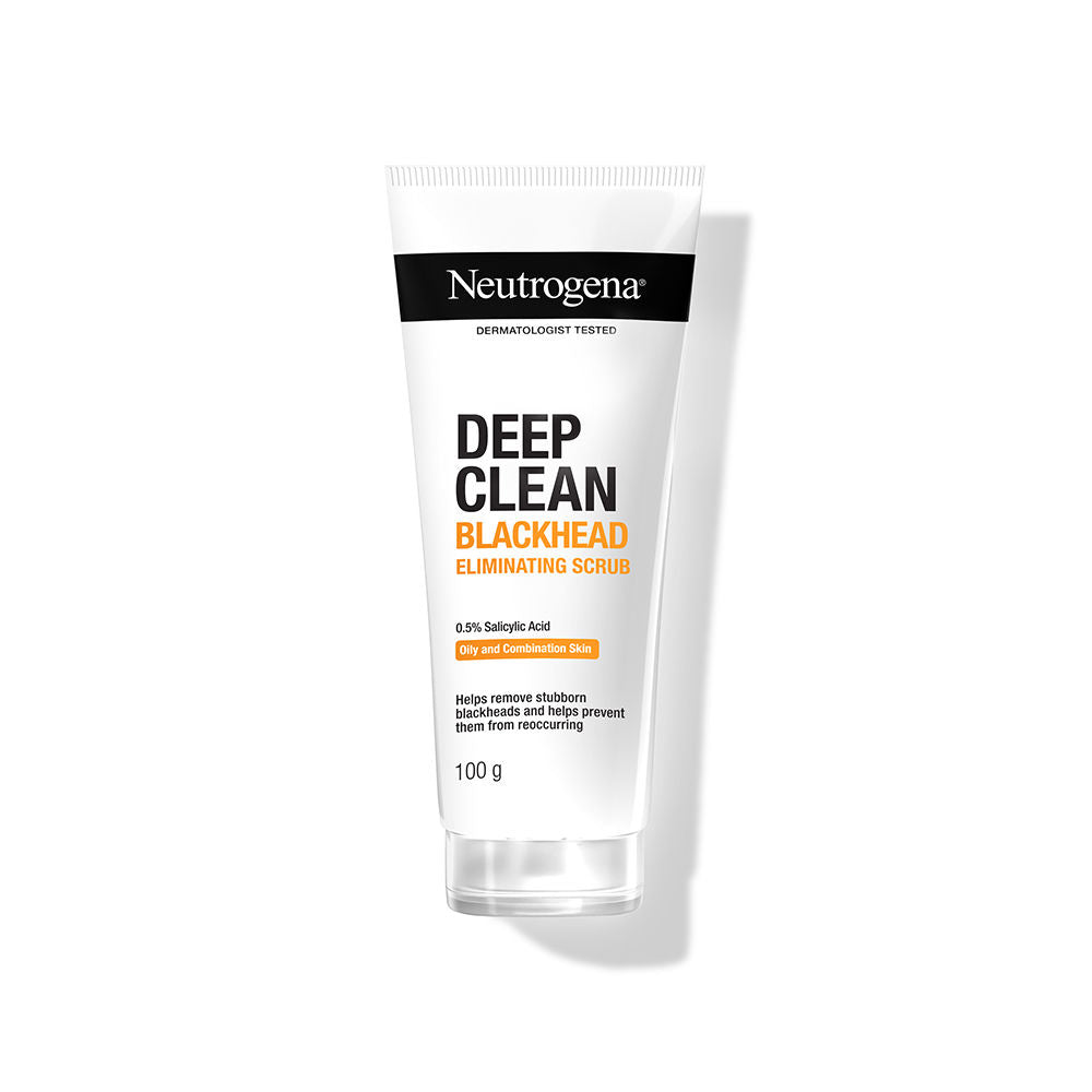 Neutrogena Deep Clean Blackhead Eliminating Face Scrub & Exfoliator with Salicylic Acid, 100g