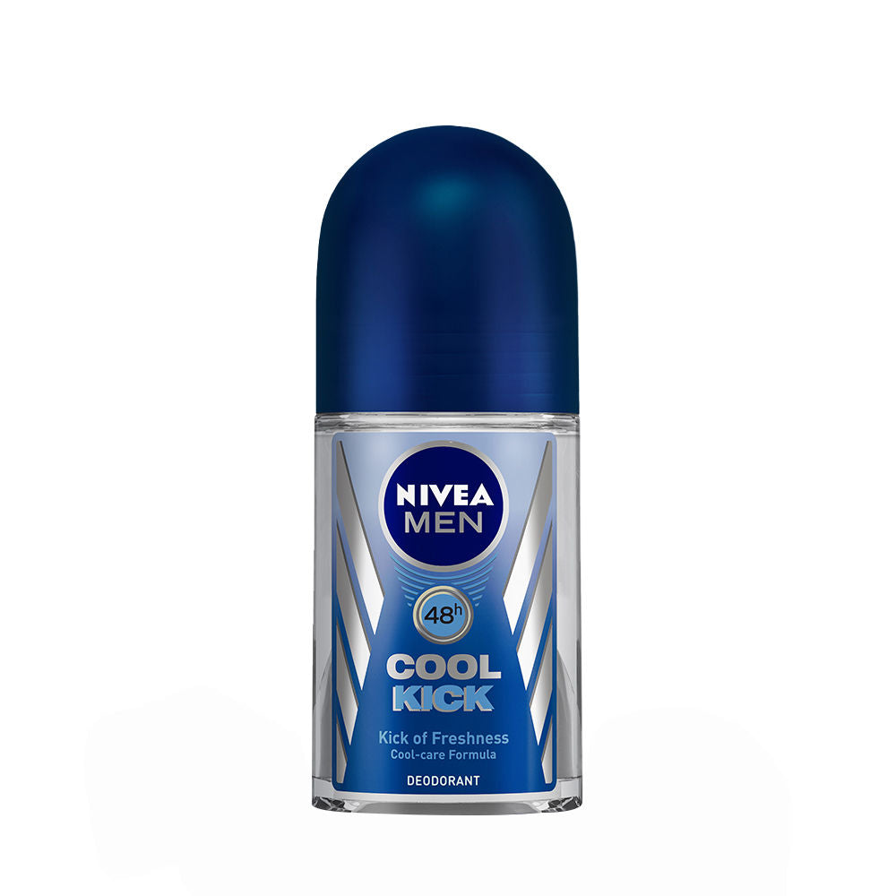 Nivea Men Cool Kick Deodorant Roll On For Men, 25ml Buy at Indicrest