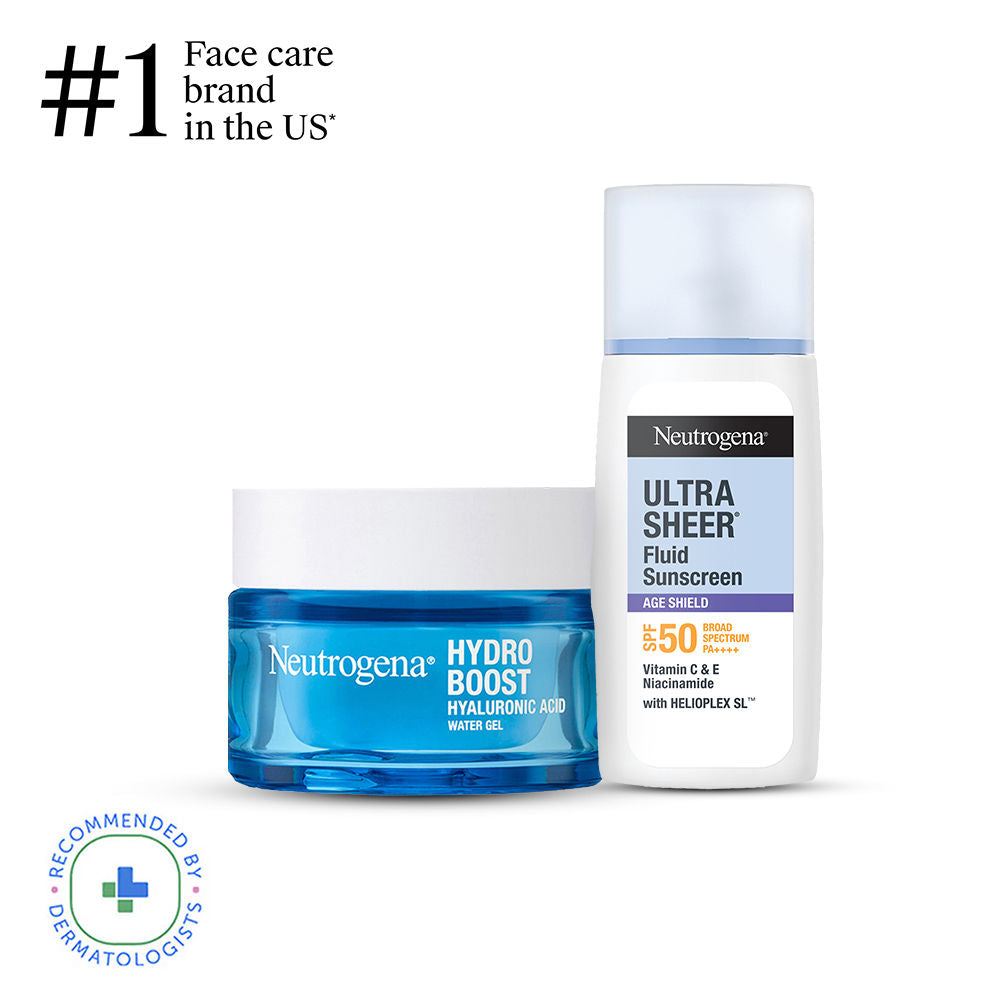 Neutrogena Moisturize 50ml & Sun Protection Ritual, 40ml Combo