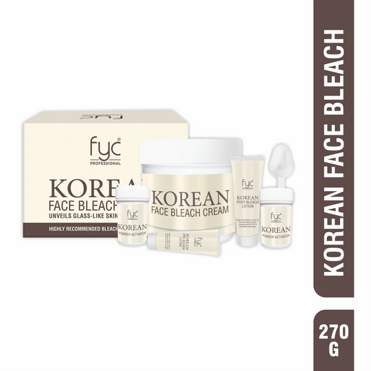 fyc-professional-korean-face-bleach-cream-glass-skin-effect-gentle-whitening-hydrating-formula-270g-skin-glow-cream - Buy from Indicrest