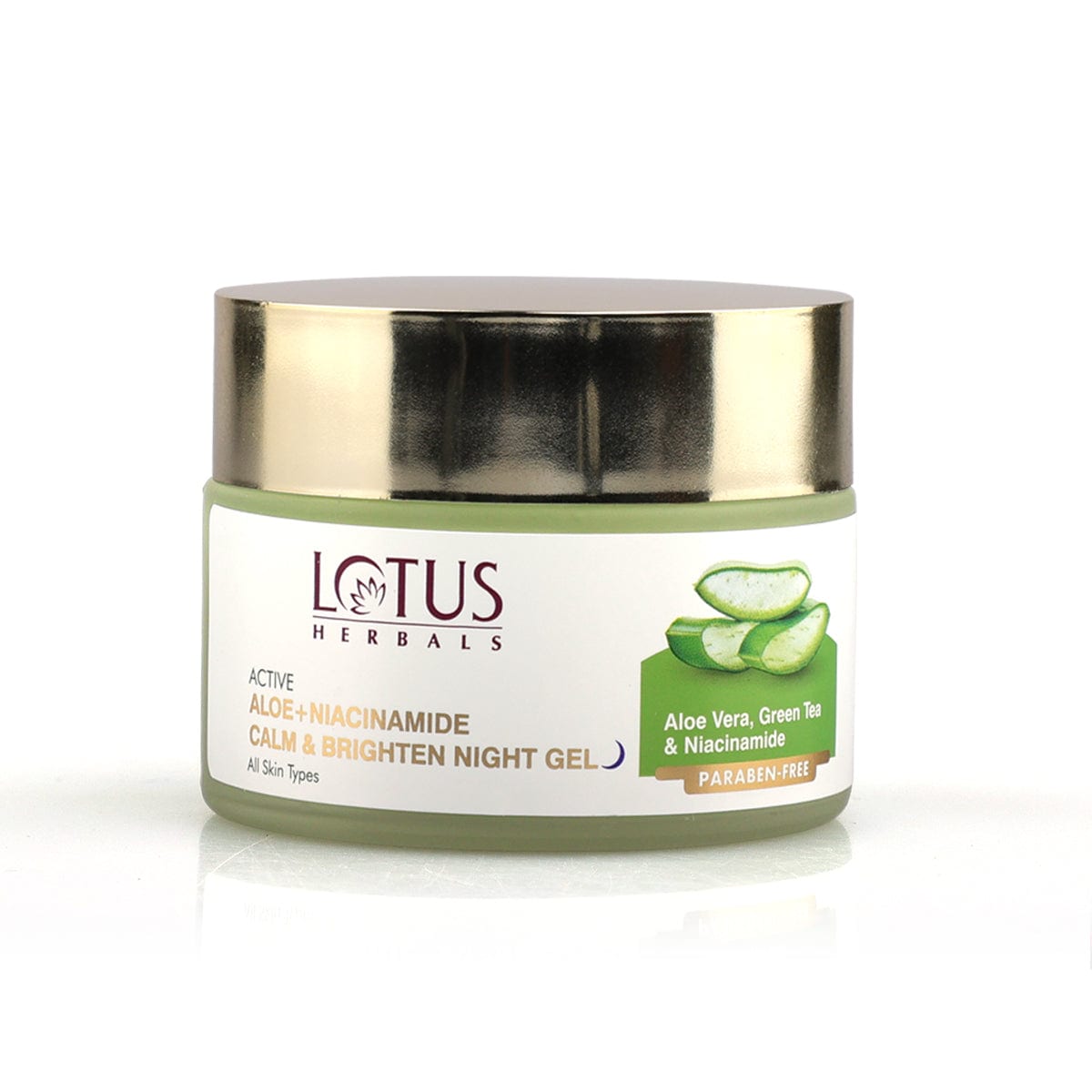 Lotus Herbals Active Aloe Day & Night Hydration Duo, Day Gel 50g + Night Gel 50g