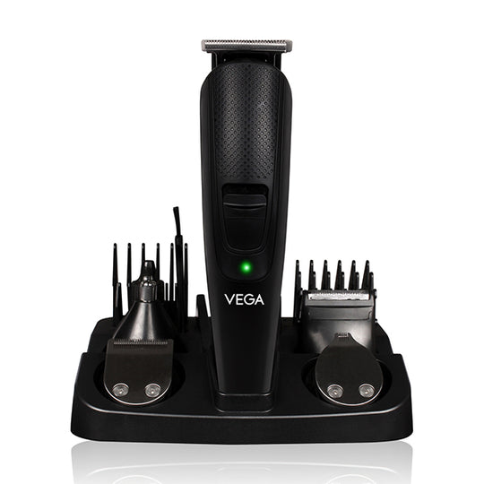 Vega 10-in-1 Multi-Grooming Set with Beard/Hair Trimmer, Nose Trimmer & Body Groomer And Shaver, (VHTH-23) Buy at Indicrest