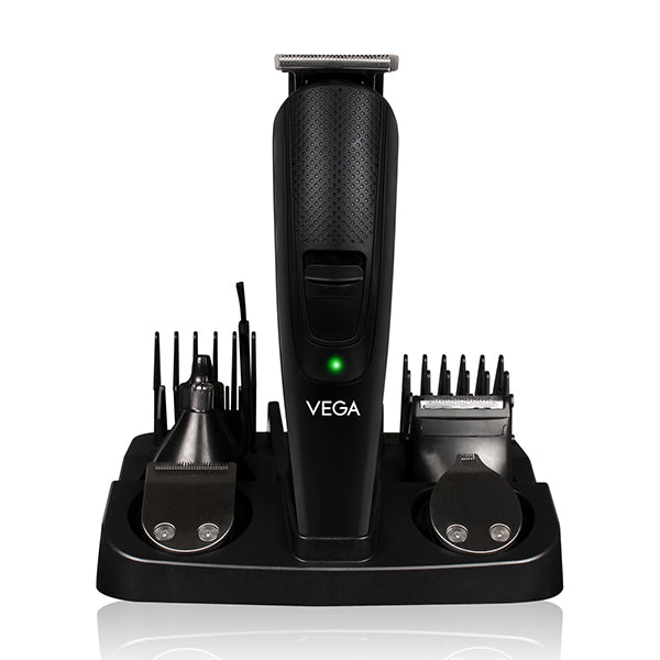 Vega 10-in-1 Multi-Grooming Set with Beard/Hair Trimmer, Nose Trimmer & Body Groomer And Shaver, (VHTH-23) Buy at Indicrest