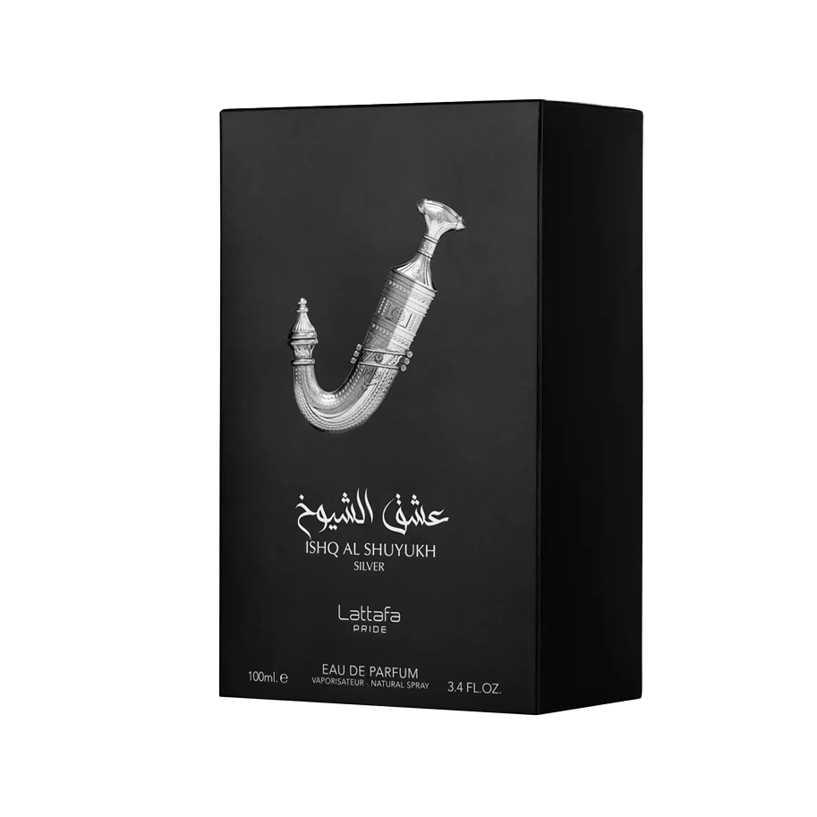 Lattafa Pride Ishq Al Shuyukh Silver, 100ml - Image 3 - Buy from Indicrest