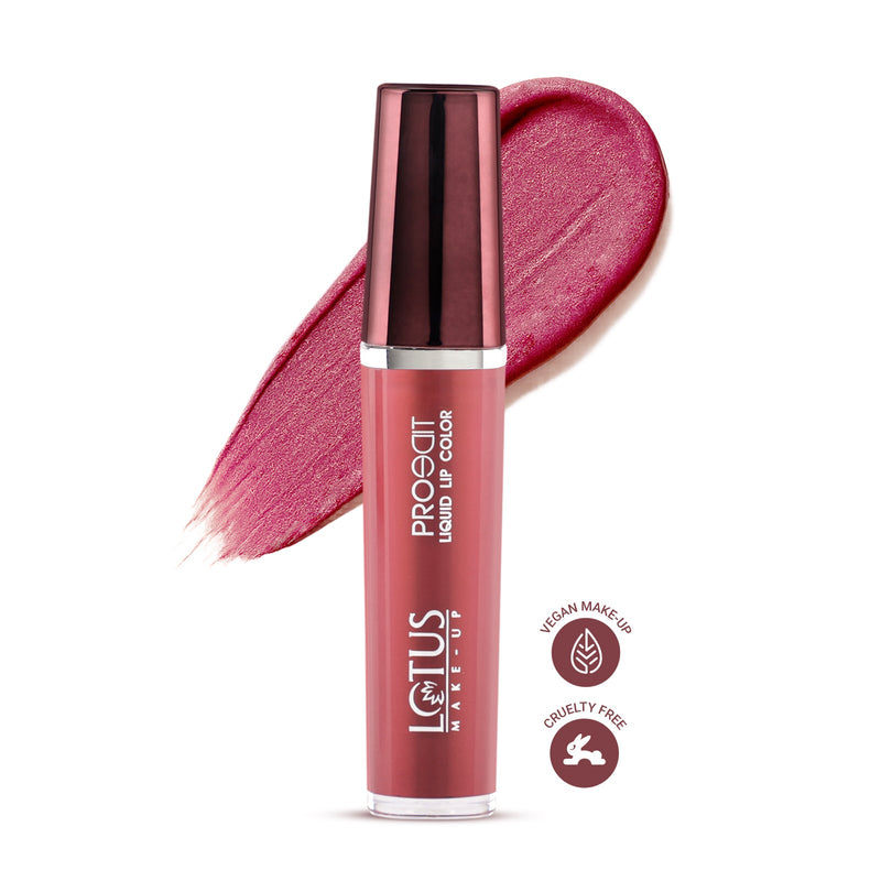 Lotus Herbals Proedit Liquid Matte Lip Color, MOCHA MIST, 8g