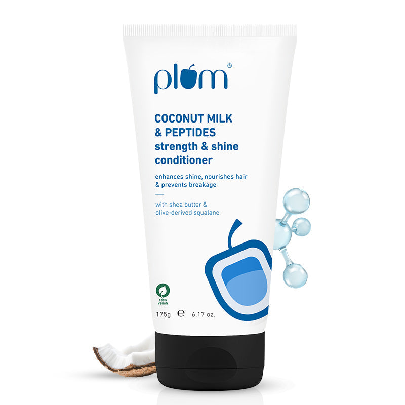 Plum Coconut Milk & Peptides Conditioner for Dry Hair 175g