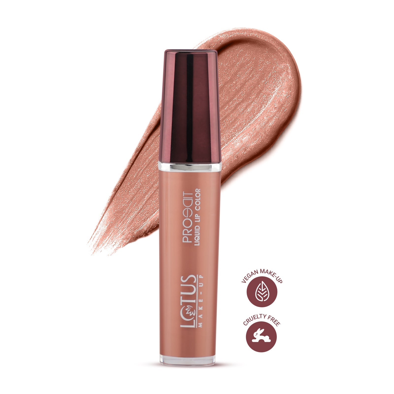 Lotus Herbals Proedit Liquid Matte Lip Color, BERRY NUDE, 8g