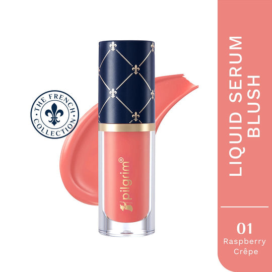 Pilgrim The French Collection Liquid Serum Blush, Raspberry Crepe - 01 - Buy from Indicrest
