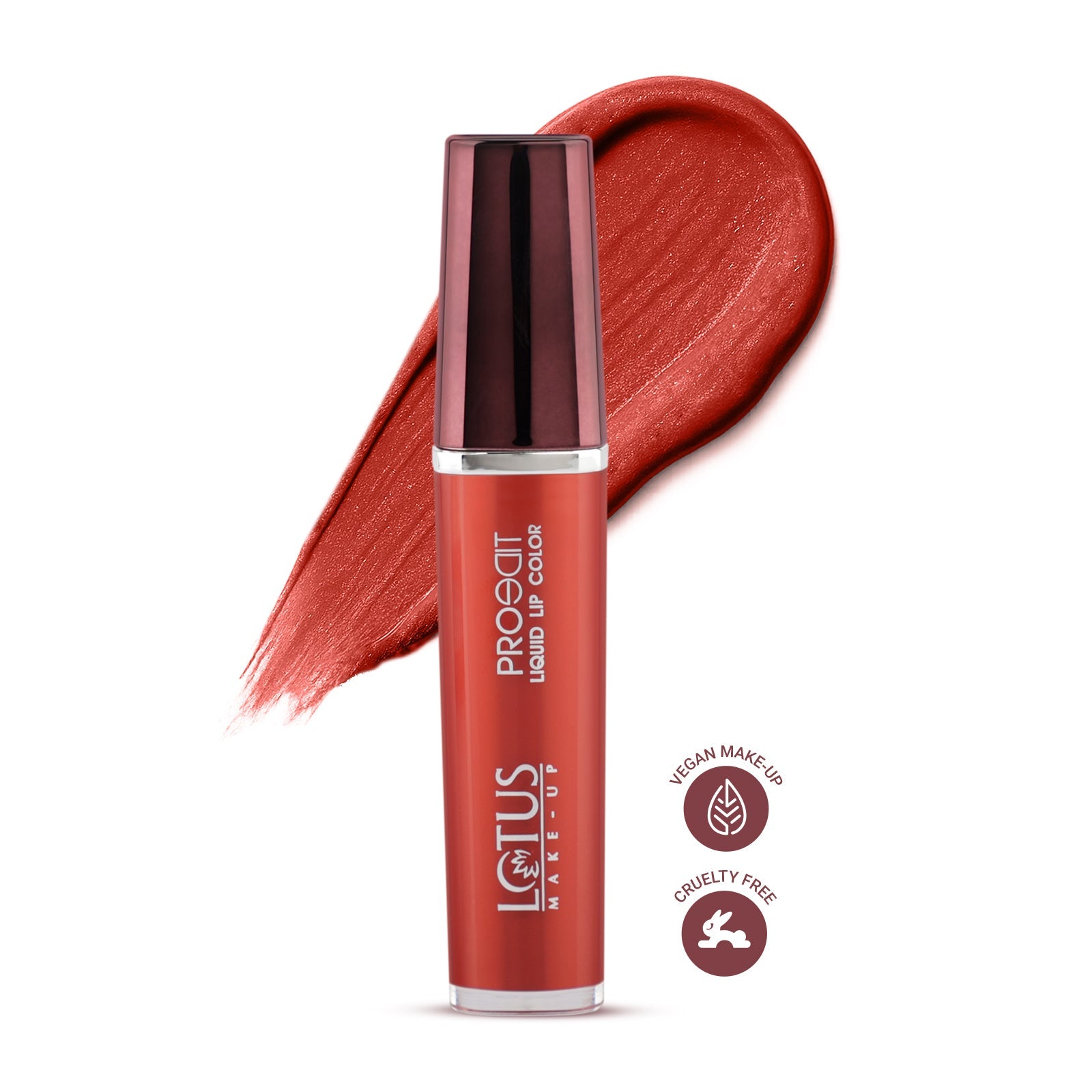 Lotus Herbals Proedit Liquid Matte Lip Color, VELVET MERLOT, 8g