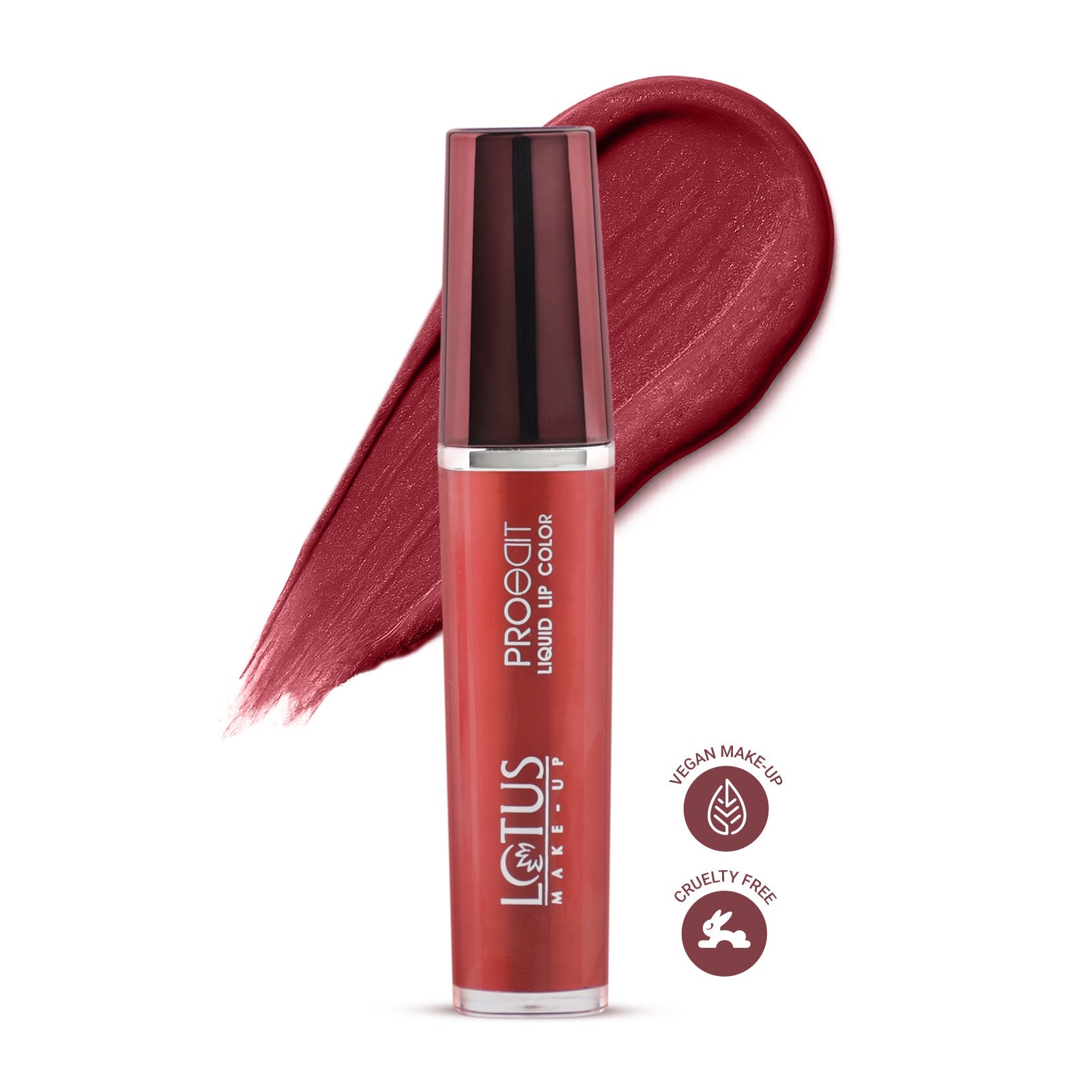 Lotus Herbals Proedit Liquid Matte Lip Color, PETAL KISS, 8g