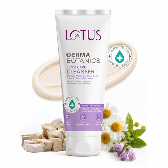 Lotus Herbals Derma Botanics Sensi Care Cleanser, 125ml