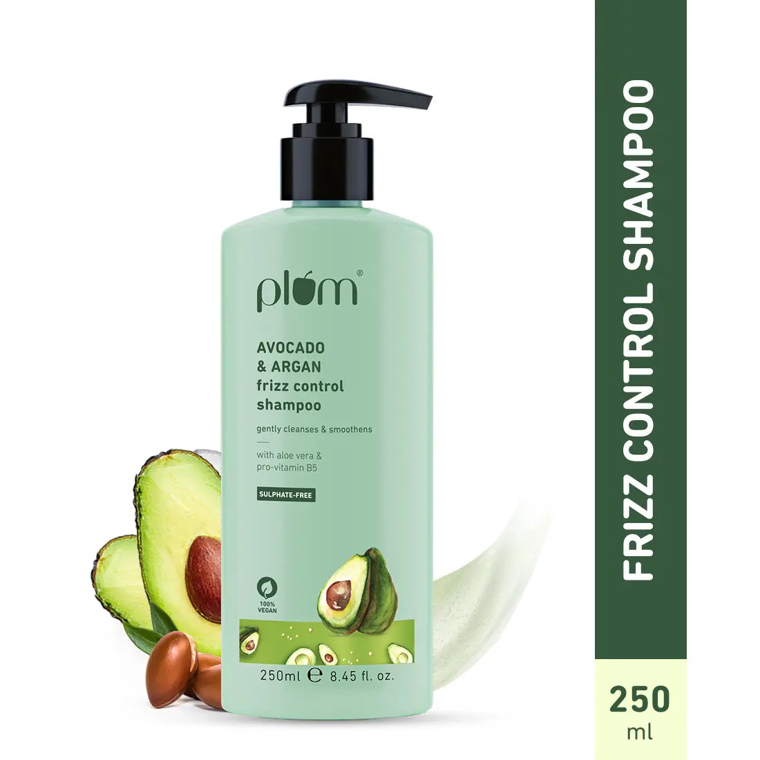 Plum Avocado & Argan Frizz Control Shampoo 250ml