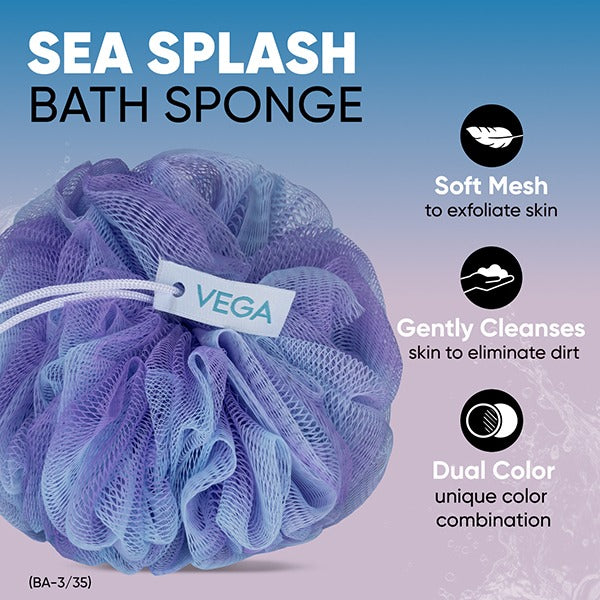 Vega Ocean Splash Bath Sponge - BA-3/35