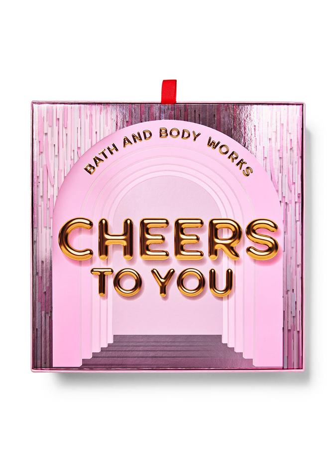 Bath & Body Works Champagne Toast Gift Box Set, Set of 3