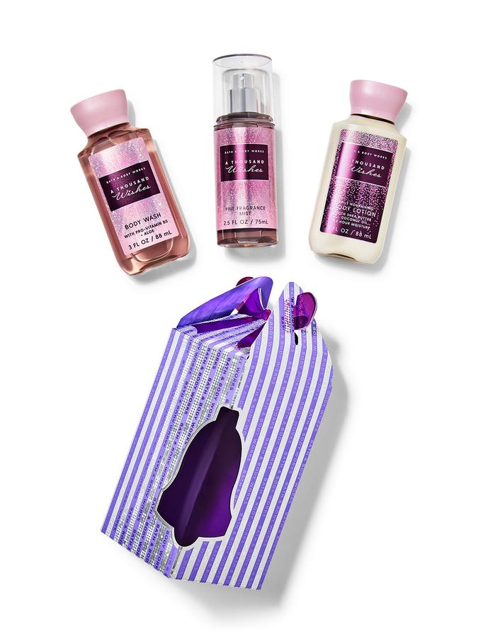 Bath & Body Works A Thousand Wishes Mini Gift Set, Set of 3