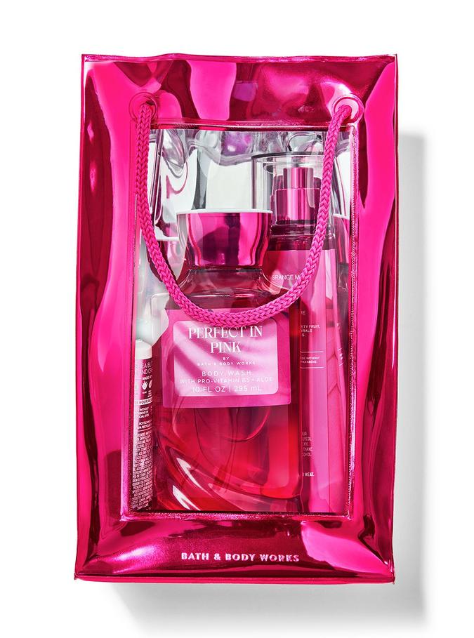 Bath & Body Works Perfect in Pink Gift Set, Set of 4 Buy at Indicrest Image 2