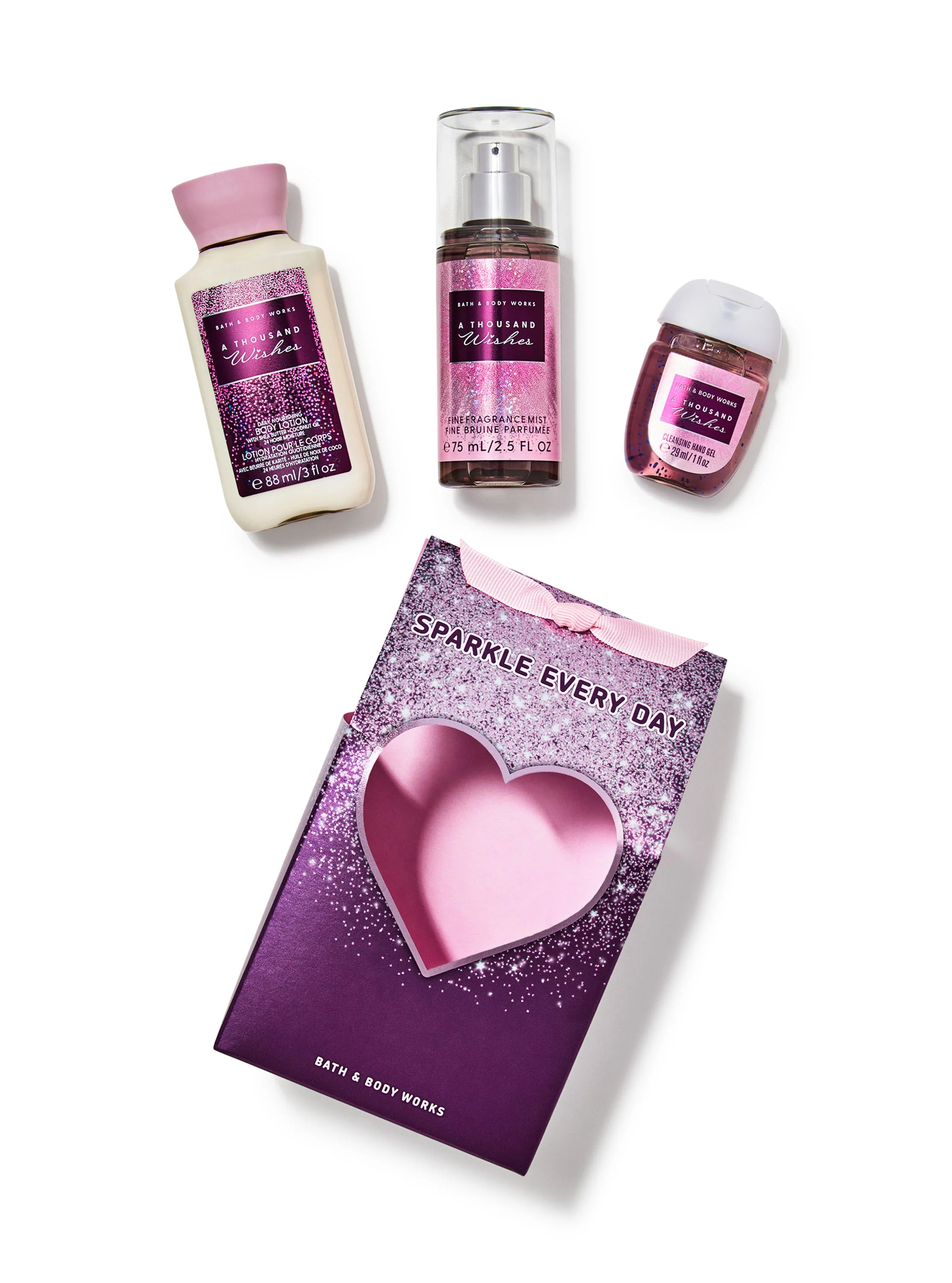 Bath & Body Works A Thousand Wishes Tent Gift, Set of 3