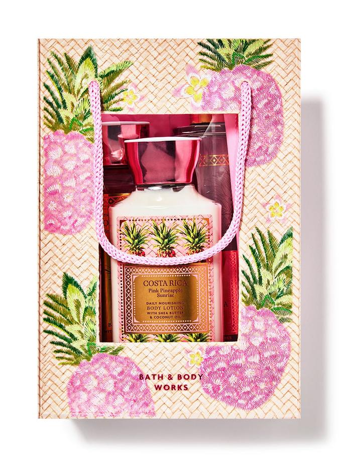 Bath & Body Works Pink Pineapple Sunrise Gift Set, Set of 4 Buy at Indicrest Image 2