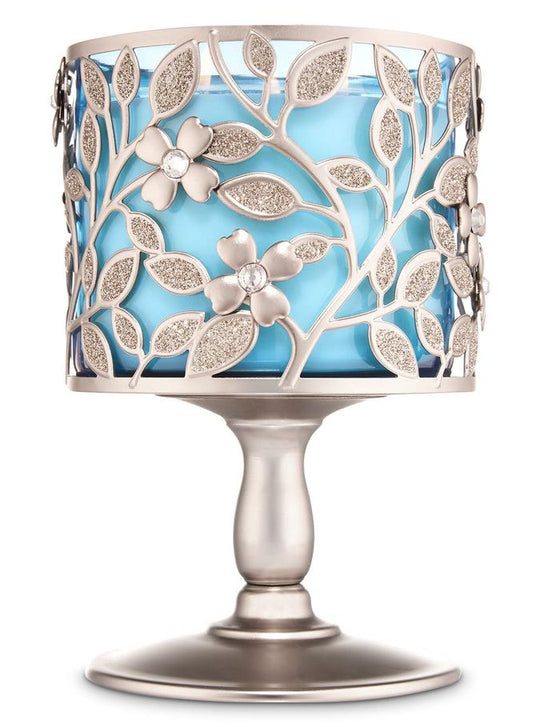 Bath & Body Works Dogwood Pedestal 3-Wick Candle Holder, 1 pcs Buy at Indicrest