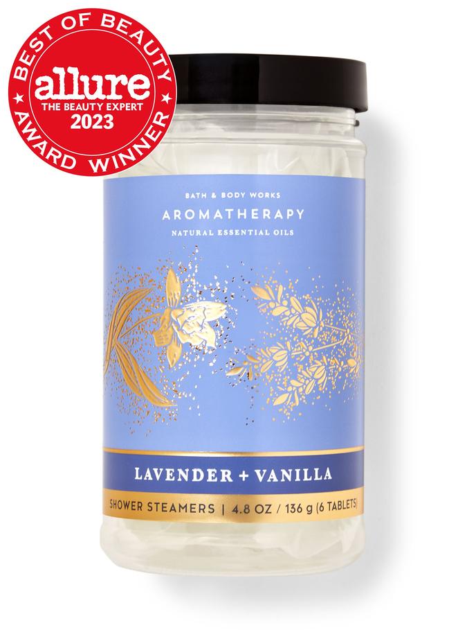 Bath & Body Works Lavender Vanilla Shower Steamers, 6-Pack, 136 g / 4.8 oz