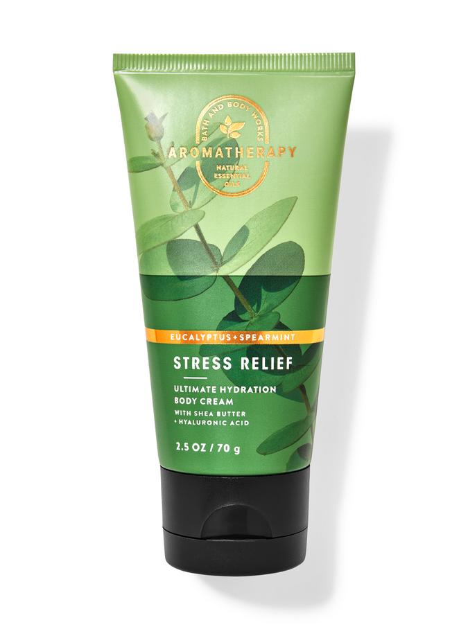 Bath & Body Works Eucalyptus Spearmint Travel Size Ultimate Hydration Body Cream, 70 g / 2.5 oz