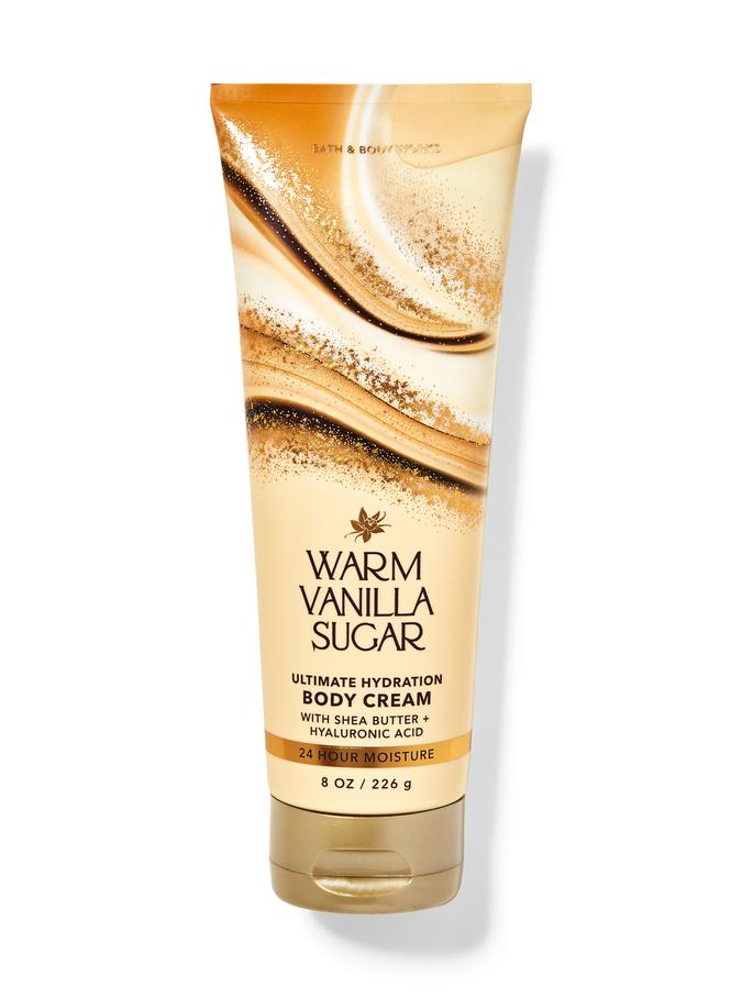 Bath & Body Works Warm Vanilla Sugar Ultimate Hydration Body Cream, 226 g / 8 oz