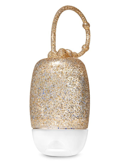 Bath & Body Works Gold Glitter PocketBac Holder, 1 Pc