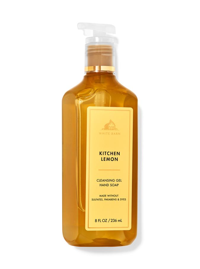 Bath & Body Works Kitchen Lemon Cleansing Gel Hand Soap, 236 ml / 8 fl oz