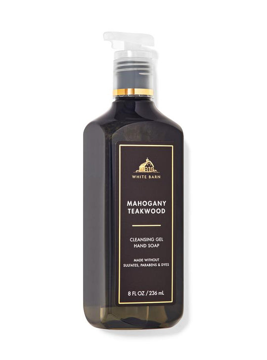 Bath & Body Works Mahogany Teakwood Cleansing Gel Hand Soap, 236 ml / 8 fl oz Buy at Indicrest