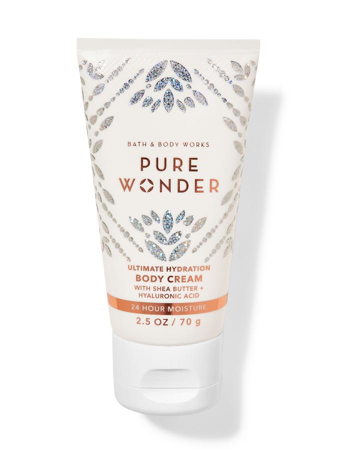 Bath & Body Works Pure Wonder Travel Size Body Cream, 70.9 g / 2.5 oz