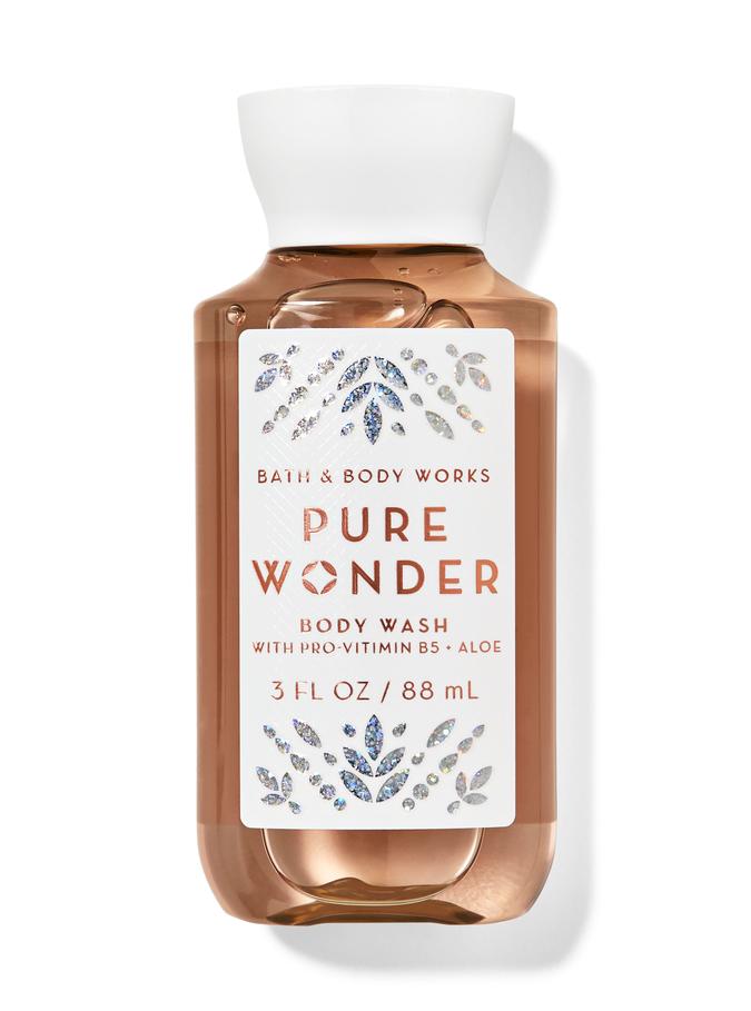 Bath & Body Works Pure Wonder Travel Size Body Wash, 88 ml / 3 fl oz