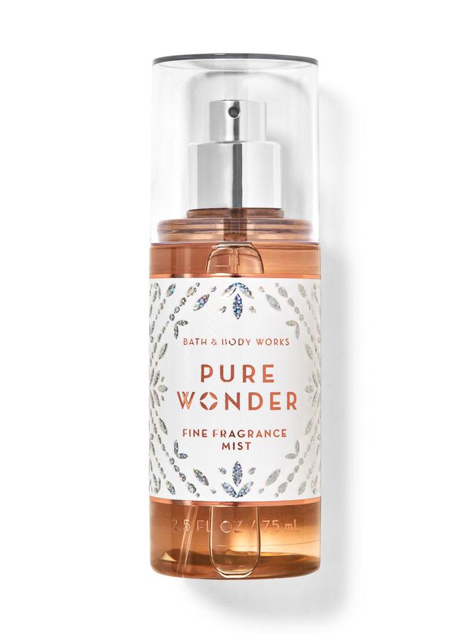 Bath & Body Works Pure Wonder Travel Size Fine Fragrance Mist, 75 ml / 2.5 fl oz