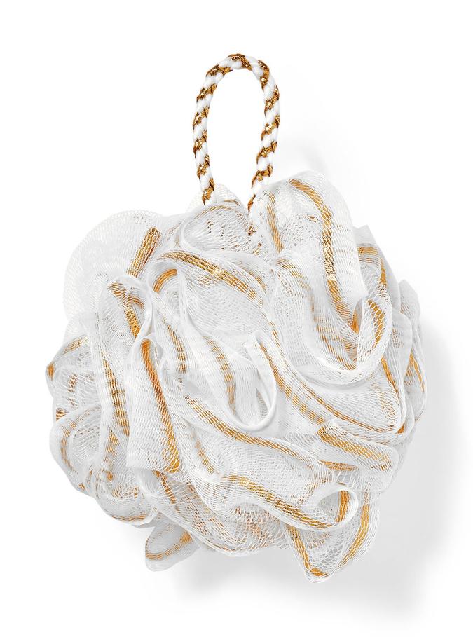 Bath & Body Works Gold Lurex Loofah Bath Sponge, 1 Pc Buy at Indicrest