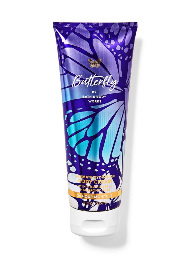 Bath & Body Works Butterfly Ultimate Hydration Body Cream, 226 g / 8 oz