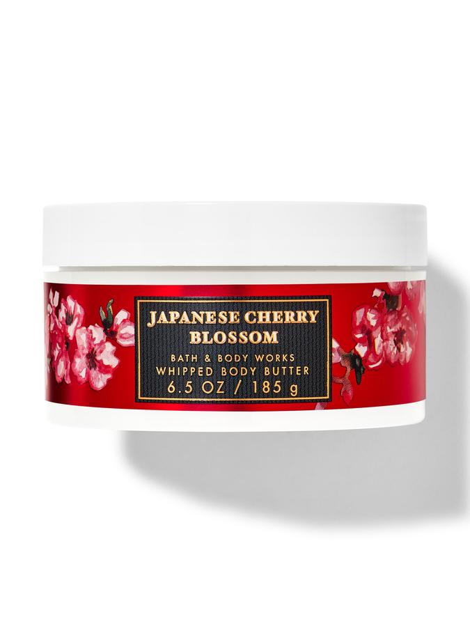 Bath & Body Works Japanese Cherry Blossom Whipped Body Butter, 185 g / 6.5 oz
