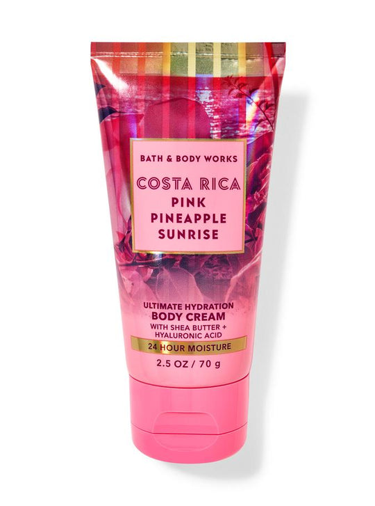Bath & Body Works Pink Pineapple Sunrise Travel Size Body Cream, 70 g / 2.5 oz Buy at Indicrest