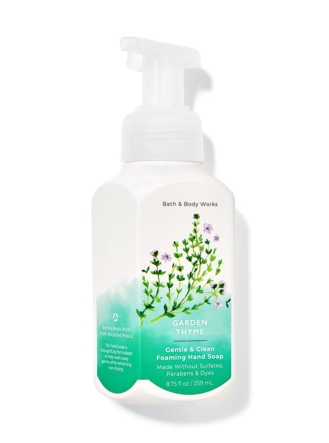 Bath & Body Works Garden Thyme Gentle & Clean Foaming Hand Soap, 259 ml / 8.75 fl oz