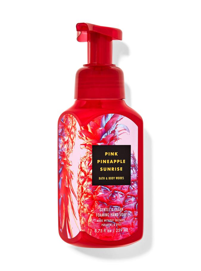 Bath & Body Works Pink Pineapple Sunrise Gentle & Clean Foaming Hand Soap, 259 ml / 8.75 fl oz