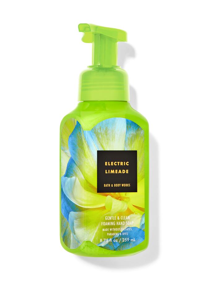 Bath & Body Works Electric Limeade Gentle & Clean Foaming Hand Soap, 259 ml / 8.75 fl oz