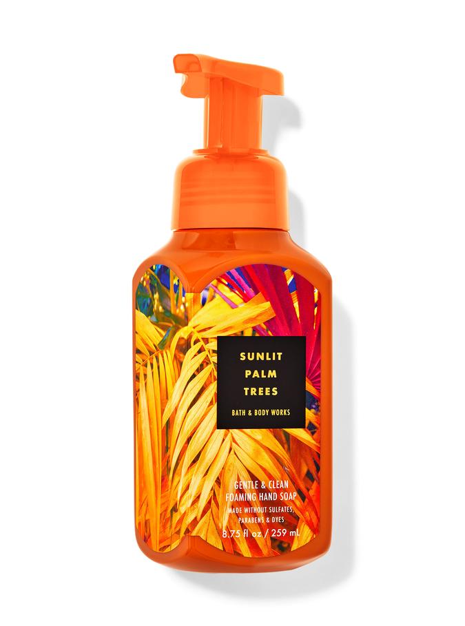 Bath & Body Works Sunlit Palm Trees Gentle & Clean Foaming Hand Soap, 259 ml / 8.75 fl oz