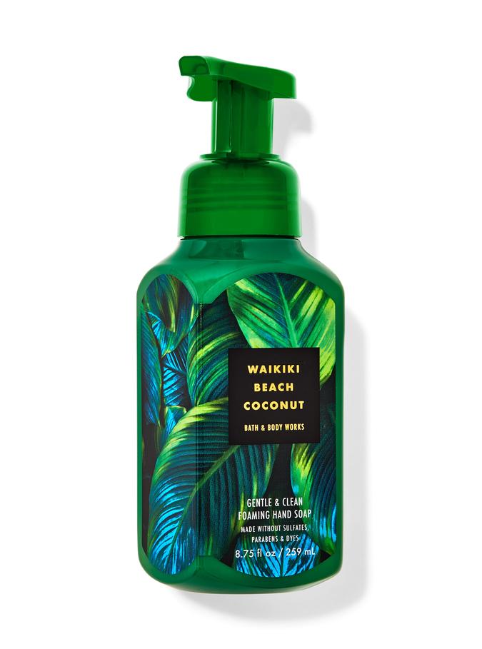 Bath & Body Works Waikiki Beach Coconut Gentle & Clean Foaming Hand Soap, 259 ml / 8.75 fl oz Buy at Indicrest