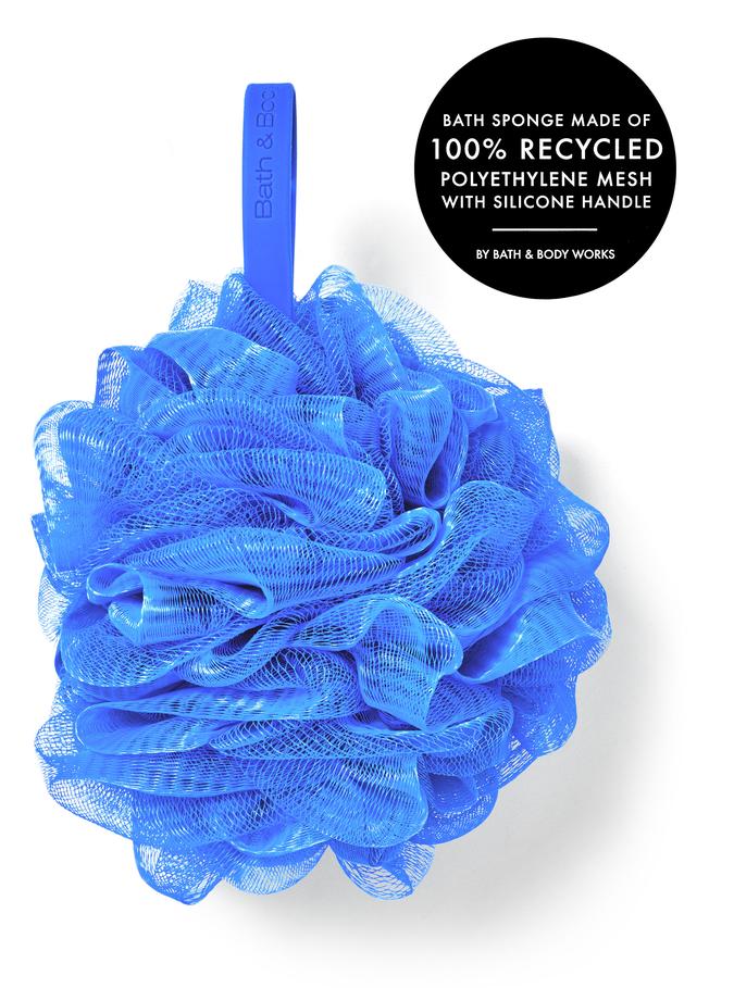 Bath & Body Works Royal Blue Loofah Bath Sponge, 1 Pc