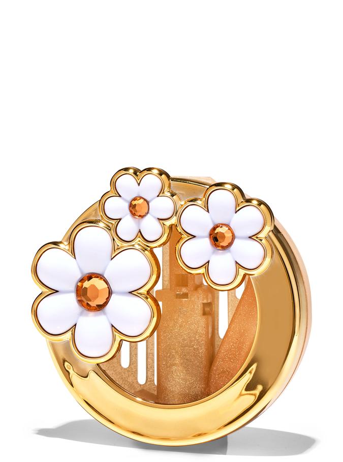Bath & Body Works Daisy Cluster Vent Clip Car Fragrance Holder, 1 pcs