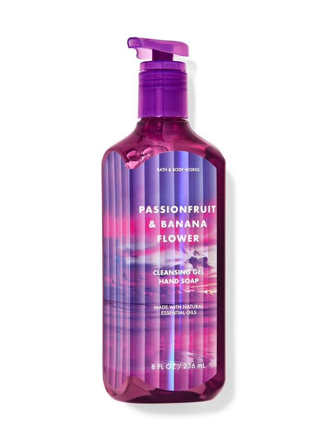 Bath & Body Works Passionfruit & Banana Flower Cleansing Gel Hand Soap, 236 ml / 8 fl oz