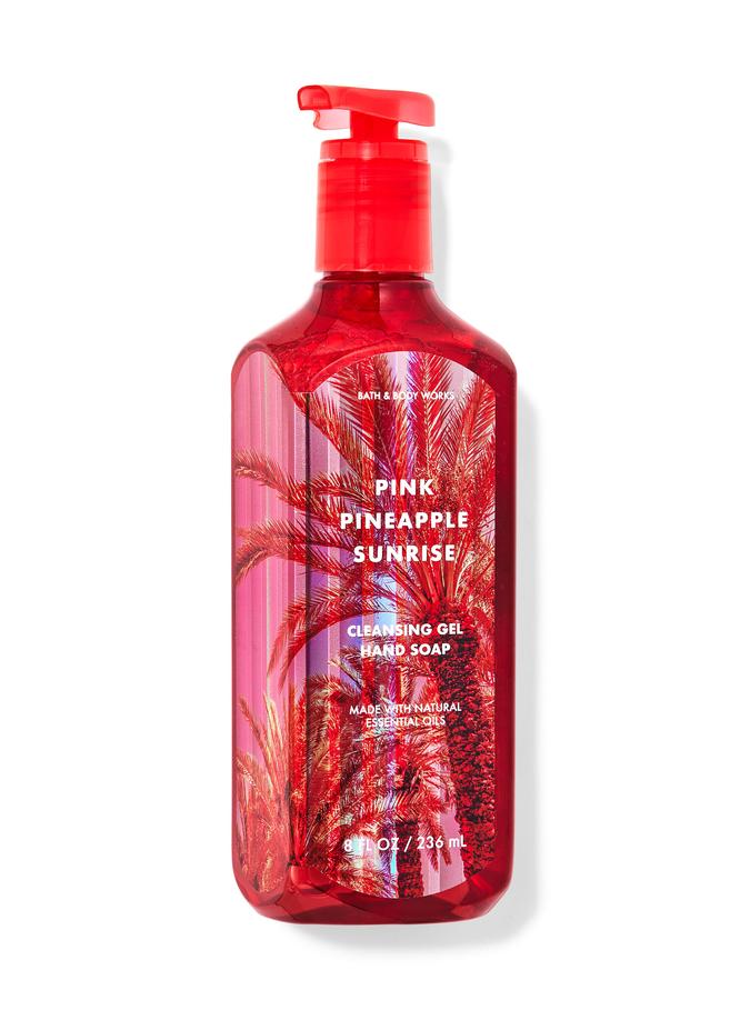 Bath & Body Works Pink Pineapple Sunrise Cleansing Gel Hand Soap, 236 ml / 8 fl oz